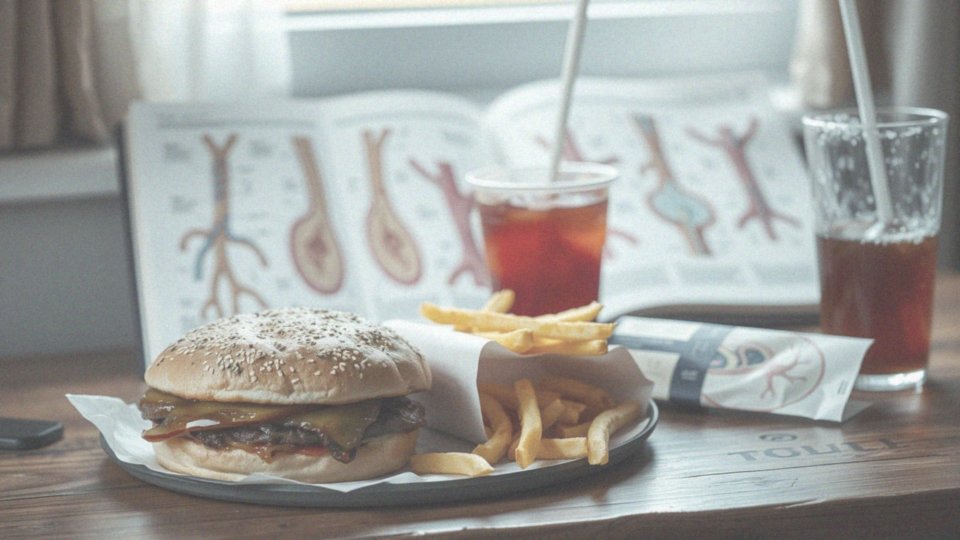 Jak zła dieta wpływa na stan naczyń krwionośnych?