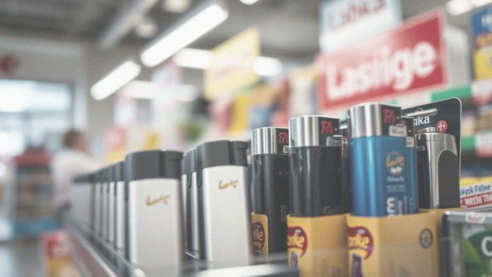 Ile zapłacimy za elektroniczną zapalniczkę gazową w Żabce?