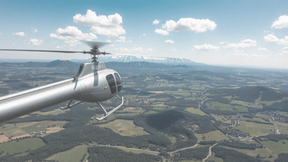 Jakie są zalety lotu helikopterem w porównaniu do transportu ziemnego?