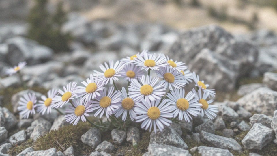 2. Jakie cechy ma Aster alpejski?