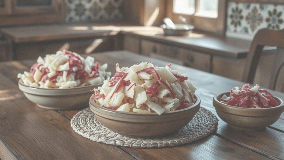 Jakie są różnice między czerwoną a białą kapustą kiszoną?