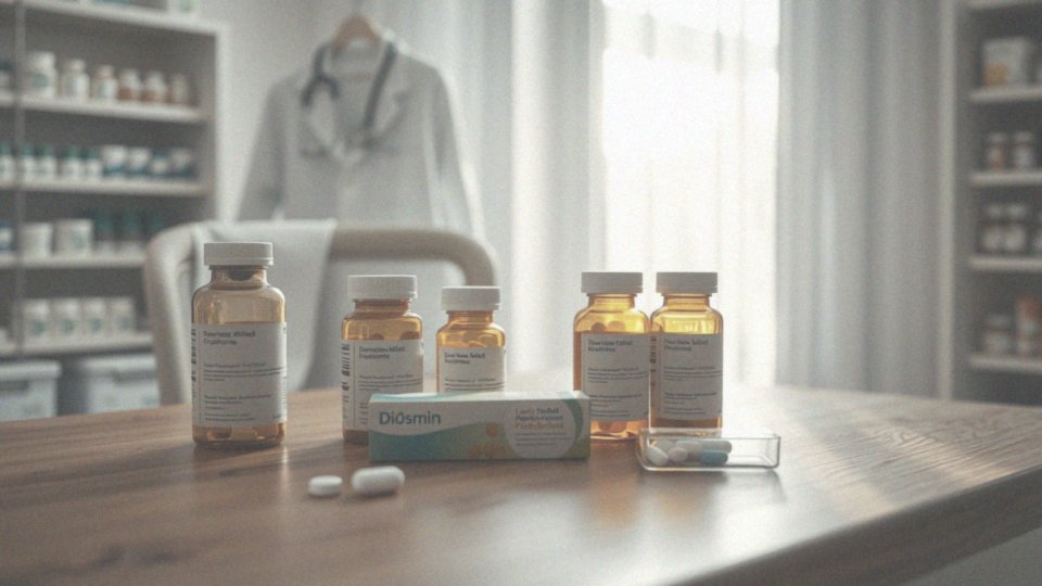 Jakie działania diosminy mogą wpływać na osoby stosujące leki przeciwzakrzepowe?