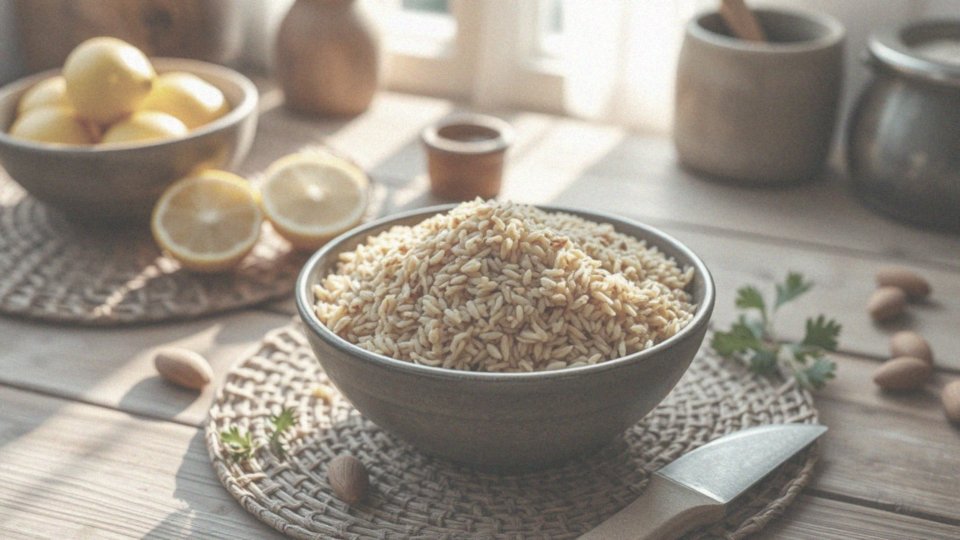 W jaki sposób brązowy ryż może wspierać zdrową dietę?