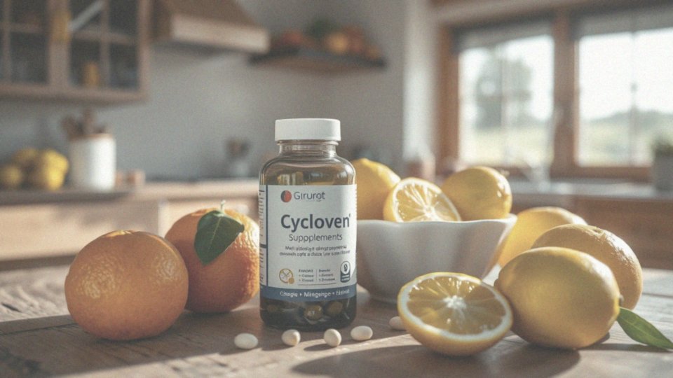 Jak witamina C wpływa na działanie Cyclovena?